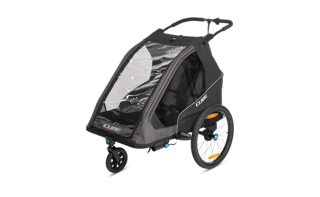 Cube Kinder Fahrradanhänger Double PURE