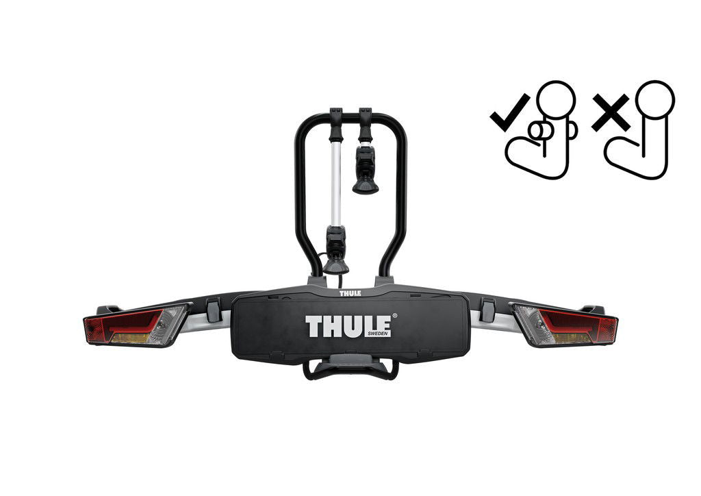 Thule EasyFold XT Fahrradträger für 3 Fahrräder Fix4Bike